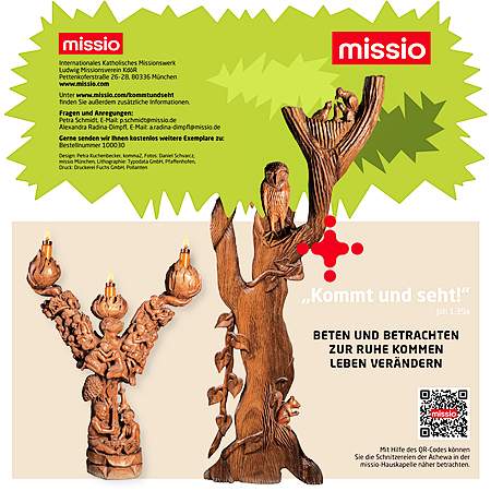 Produktbild Gebets-Booklet Kommt und seht